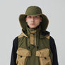 Toned Trout Rain Hat One OLIVE