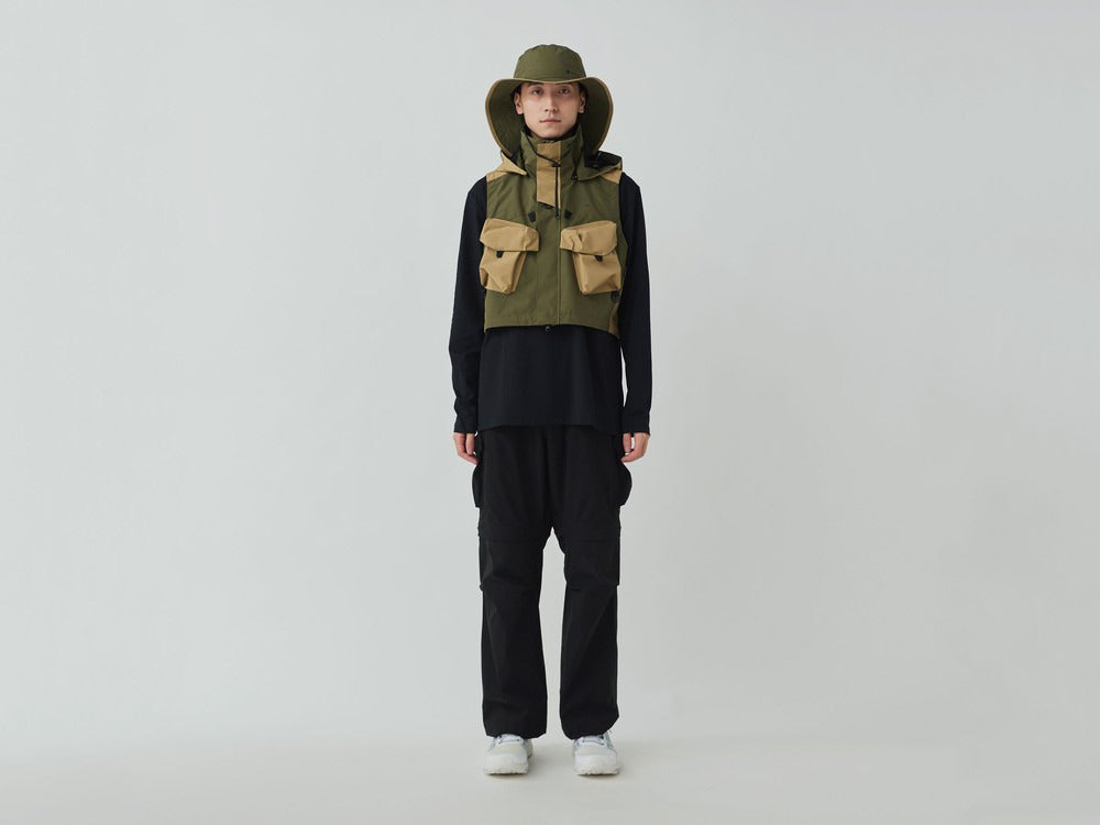 新品タグ付きスノーピークToned Trout WadingジャケットOLIVE