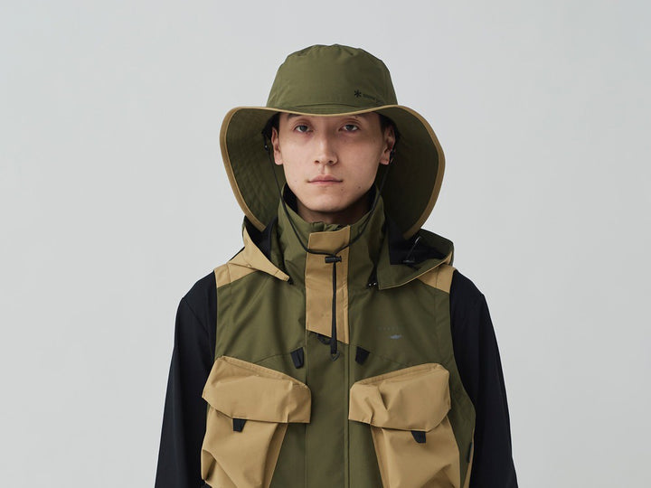 Toned Trout Rain Hat One OLIVE
